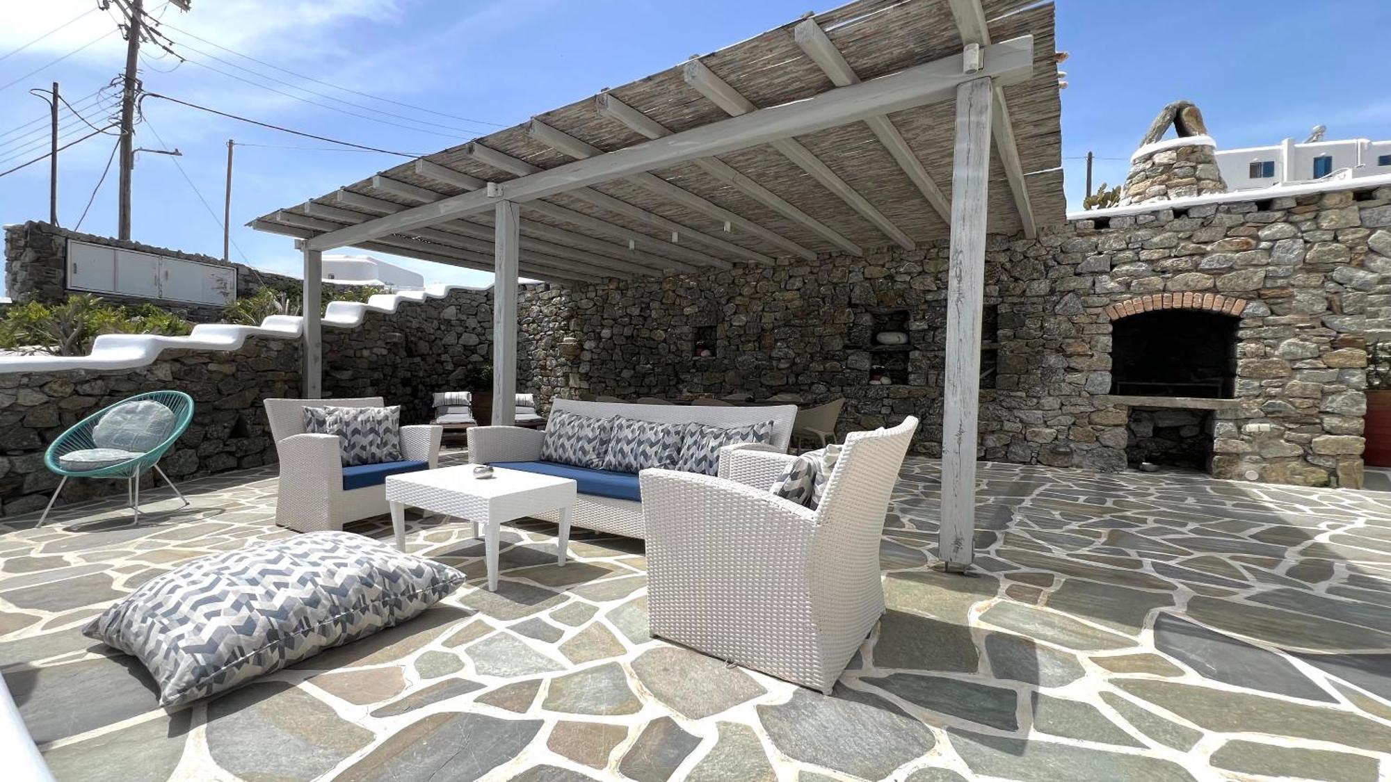 Psarou Summer Villas Exterior photo